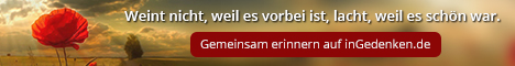 ban2 ban2 Gestalten Sie Ihre ganz individuelle Gedenkseite auf inGedenken.de startseite Startseite ban2